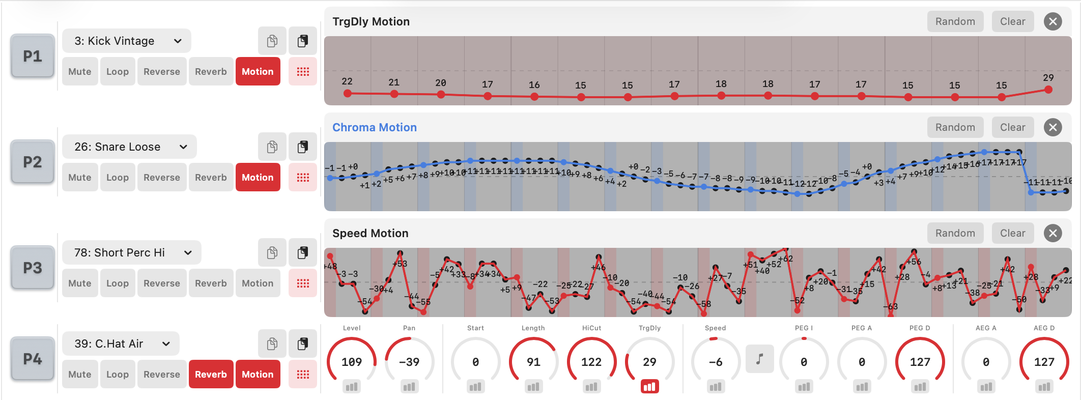 Motion Editor screenshot